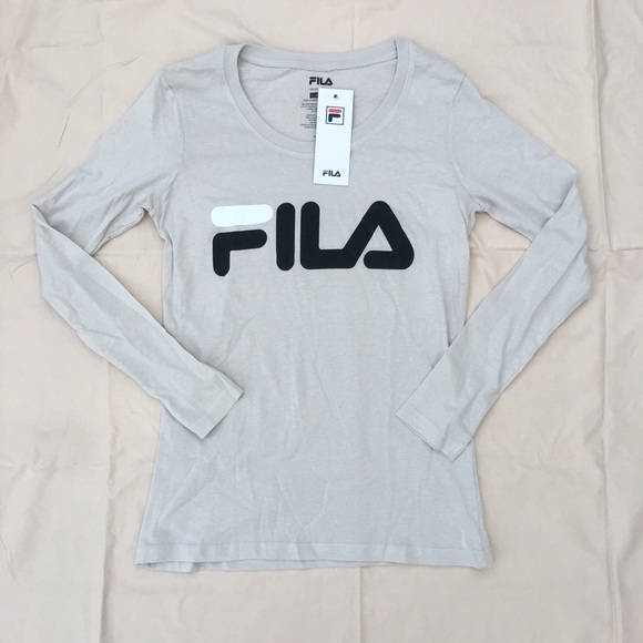 Fila Tops - Grey Long sleeve fila shirt